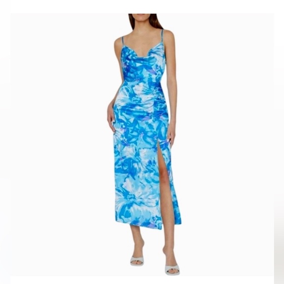 Fritz Dress - Brushstroke Floral main image 1